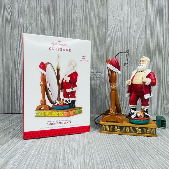 Hallmark Ornament 2013 Snug Fit for Santa Once Upon a Christmas music ornament - Picture 13 of 16